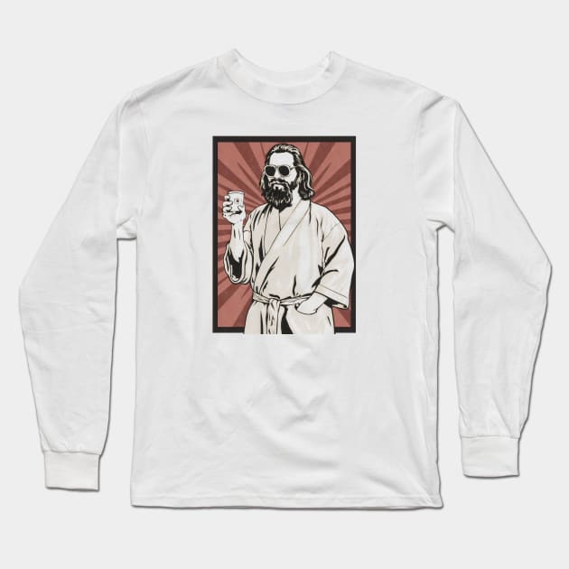 The big lebowski the dude Long Sleeve T-Shirt by Aldrvnd